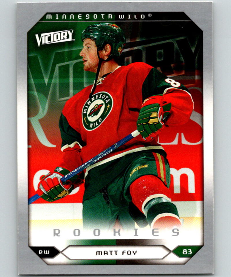 2005-06 Upper Deck Victory #299 Matt Foy MINT RC Rookie 07034 Image 1