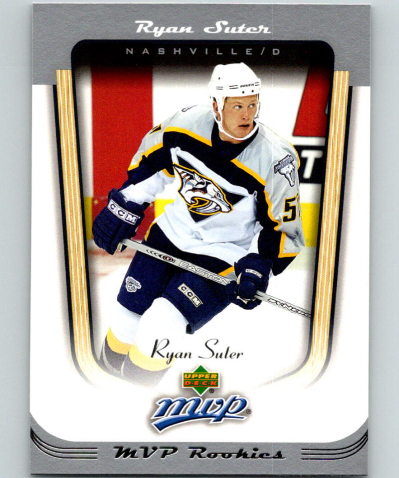 2005-06 Upper Deck MVP #417 Ryan Suter MINT RC Rookie 07014