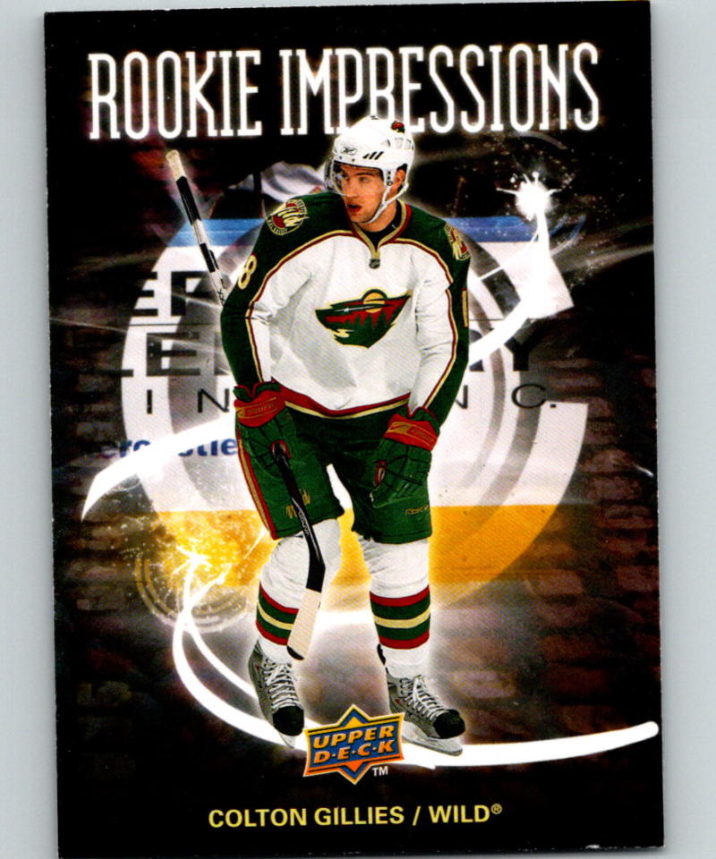 2008-09 Upper Deck Rookie Impressions #RI25 Colton Gillies SP 07027 Image 1