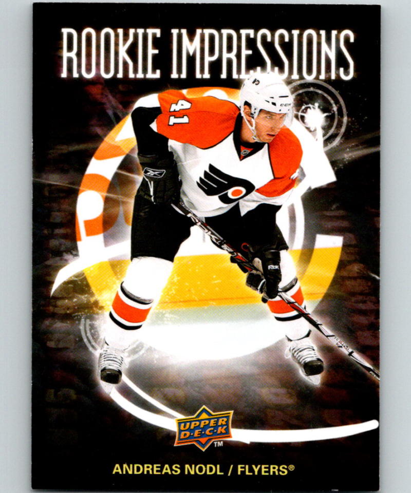 2008-09 Upper Deck Rookie Impressions #RI18 Andreas Nodl 07044