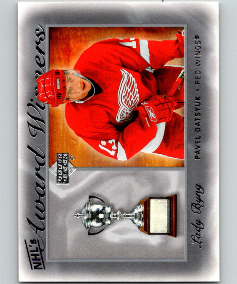 2007-08 Upper Deck NHL Award Winners #AW6 Pavel Datsyuk 07047