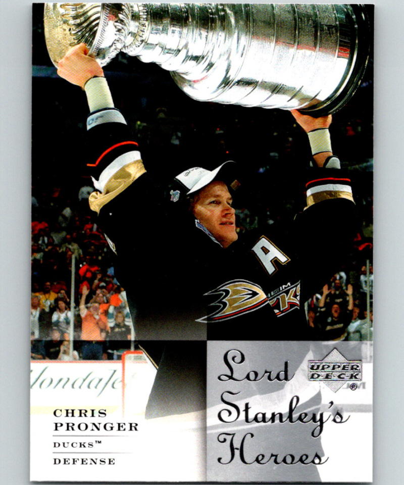 2007-08 Upper Deck Lord Stanley's Heroes #LSH3 Chris Pronger 07060 Image 1