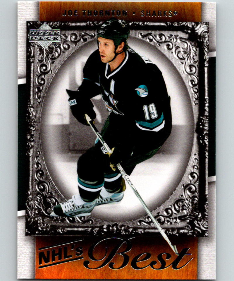 2007-08 Upper Deck NHL's Best #B5 Joe Thornton 07067 Image 1