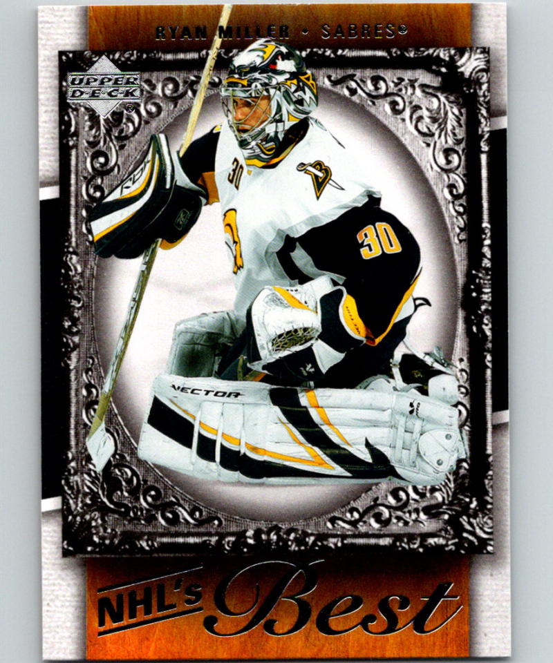 2007-08 Upper Deck NHL's Best #B13 Ryan Miller 07071 Image 1