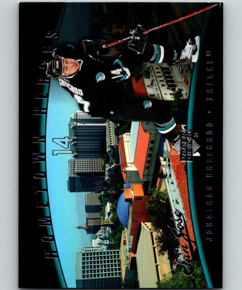 2006-07 Upper Deck Hometown Heroes #HH40 Jonathan Cheechoo 07081 Image 1