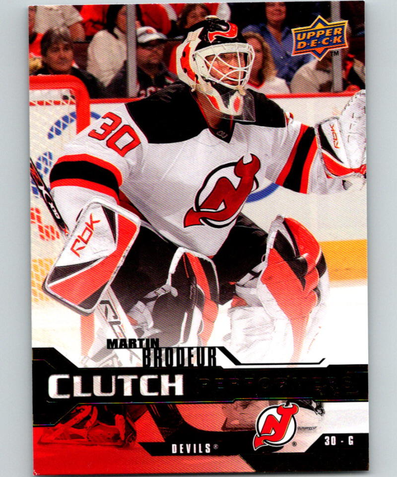 2007-08 Upper Deck Clutch Performers #CP1 Martin Brodeur 07092