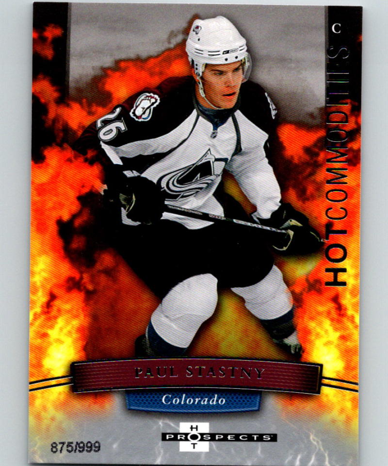 2007-08 Fleer Hot Prospects #144 Paul Stastny 874/999 07104 Image 1