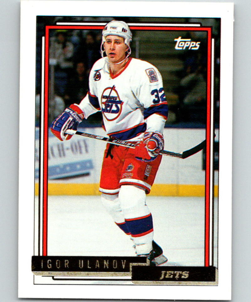 1992-93 Topps Gold #468G Igor Ulanov MINT 07111 Image 1