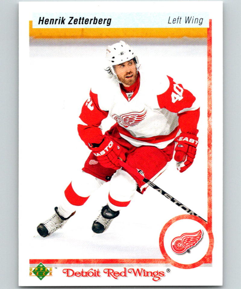 2010-11 Upper Deck 20th Anniversary Variation #129 Henrik Zetterberg 07119 Image 1