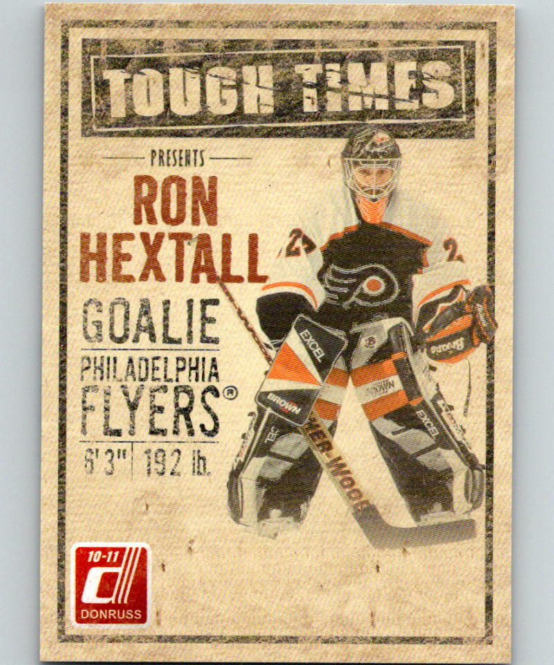 2010-11 Donruss Tough Times #2 Ron Hextall 07137 Image 1
