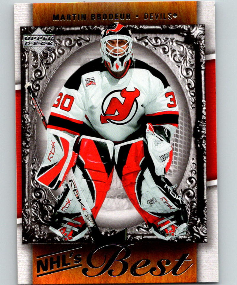 2007-08 Upper Deck NHL's Best #B2 Martin Brodeur New Jersey Devils 07063