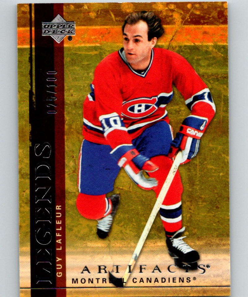 2007-08 Upper Deck Artifacts Silver #110 Guy Lafleur 25/100 07087