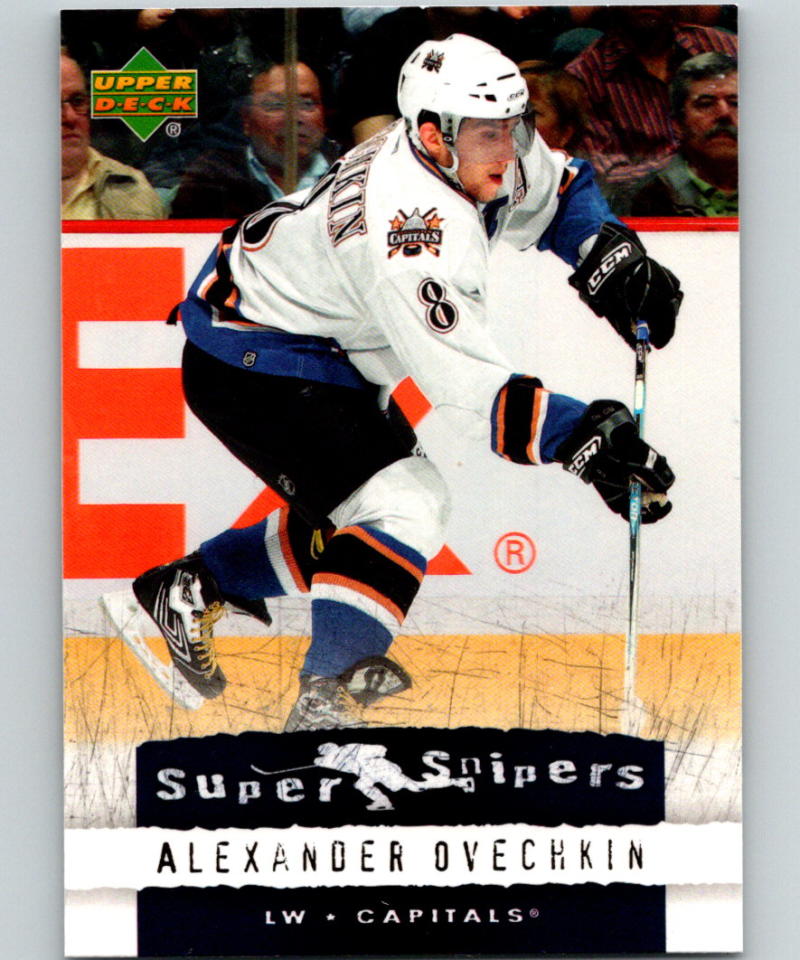 2007-08 Upper Deck Super Snipers #SN12 Alexander Ovechkin 07091