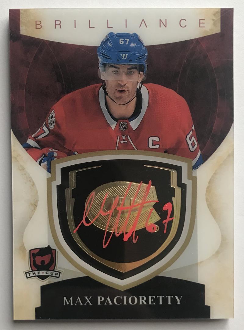 2017-18 The Cup Brilliance Autographs #BMP Max Pacioretty Auto 07261