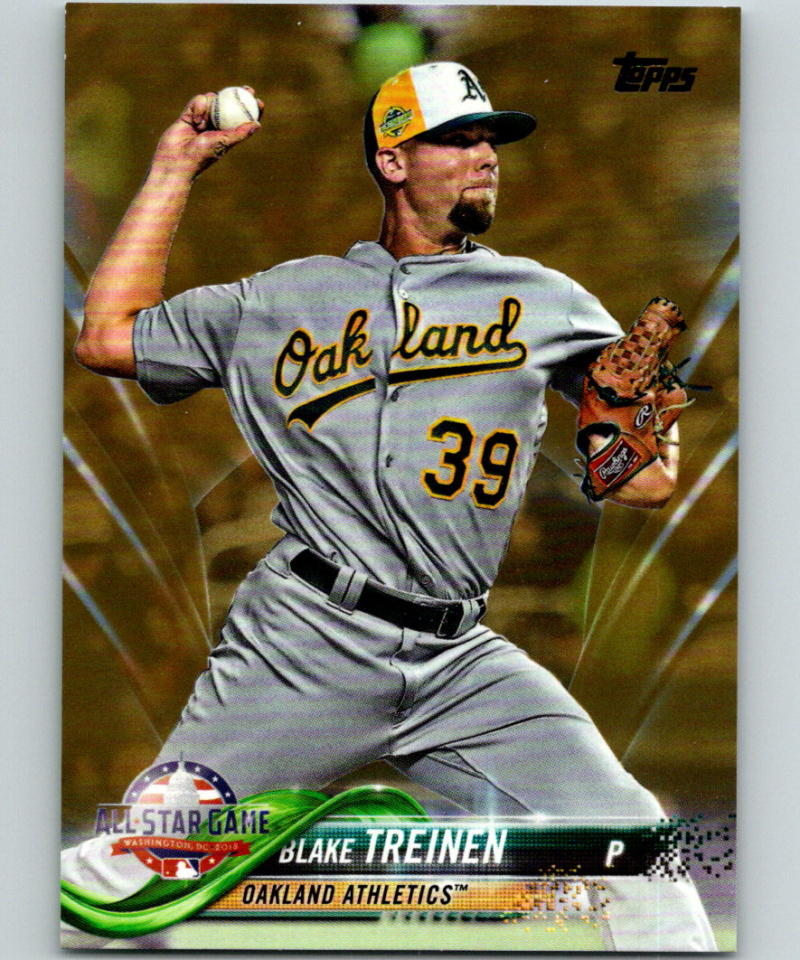 2018 Topps Update Gold #US146 Blake Treinen MINT 251/2018 - 07333 Image 1