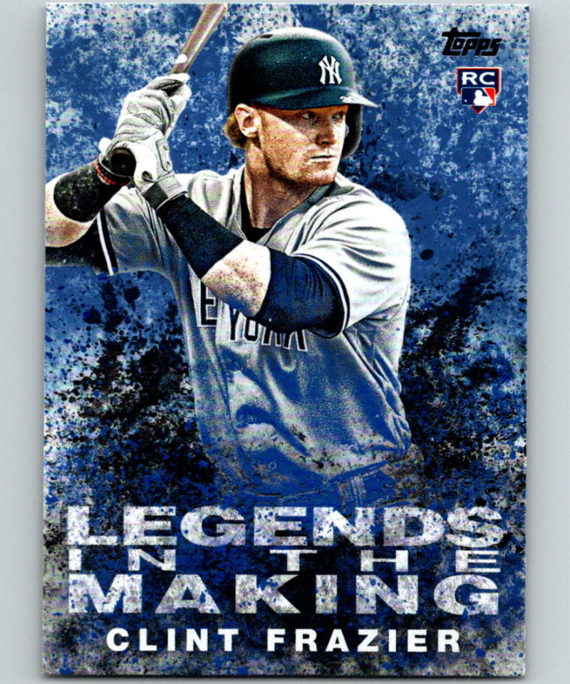 2018 Topps Update Legends in the Making Blue #LITM-24 Clint Frazier 07350 Image 1