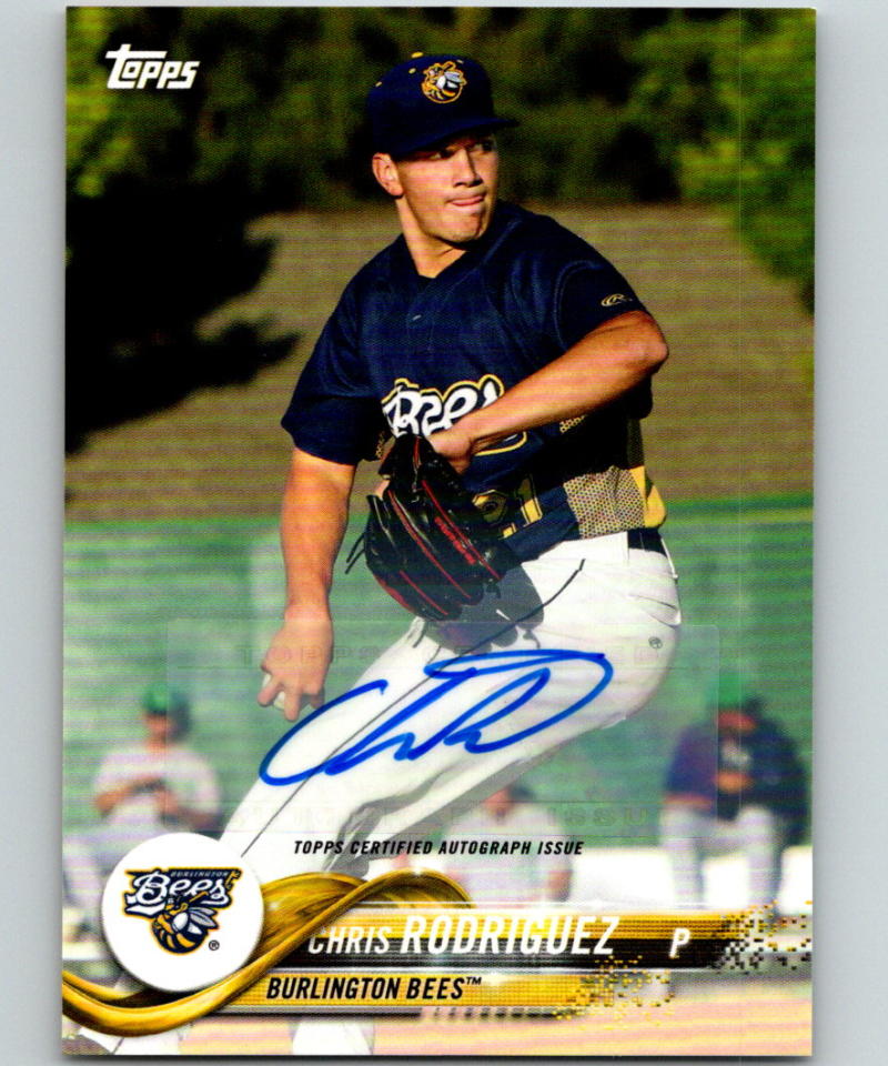 2018 Topps Pro Debut Autographs #125 Chris Rodriguez MINT Auto 07424