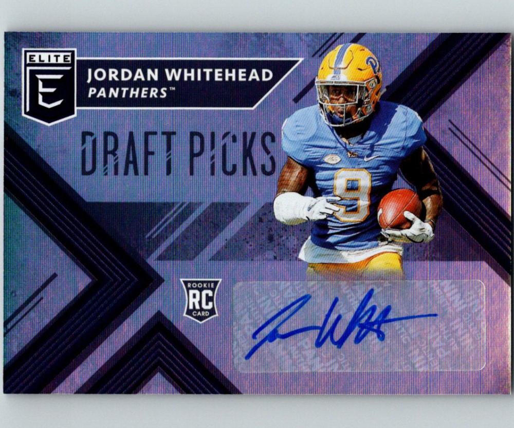 2018 Panini Elite Draft Picks Autographs Jordan Whitehead Auto RC 07440
