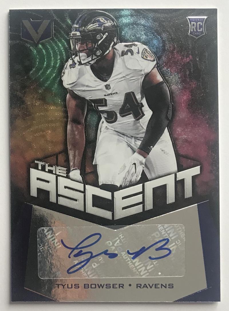 2017 Panini Vertex #176 Tyus Bowser The Ascent 20/99 Auto Rookie 07447