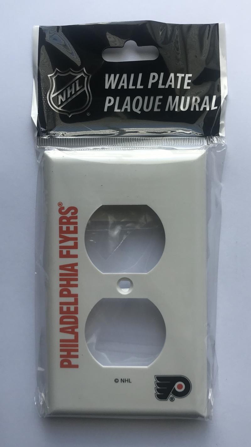 Philadelphia Flyers Outlet Wall Plate Cover - Brand New with Screws Image 1