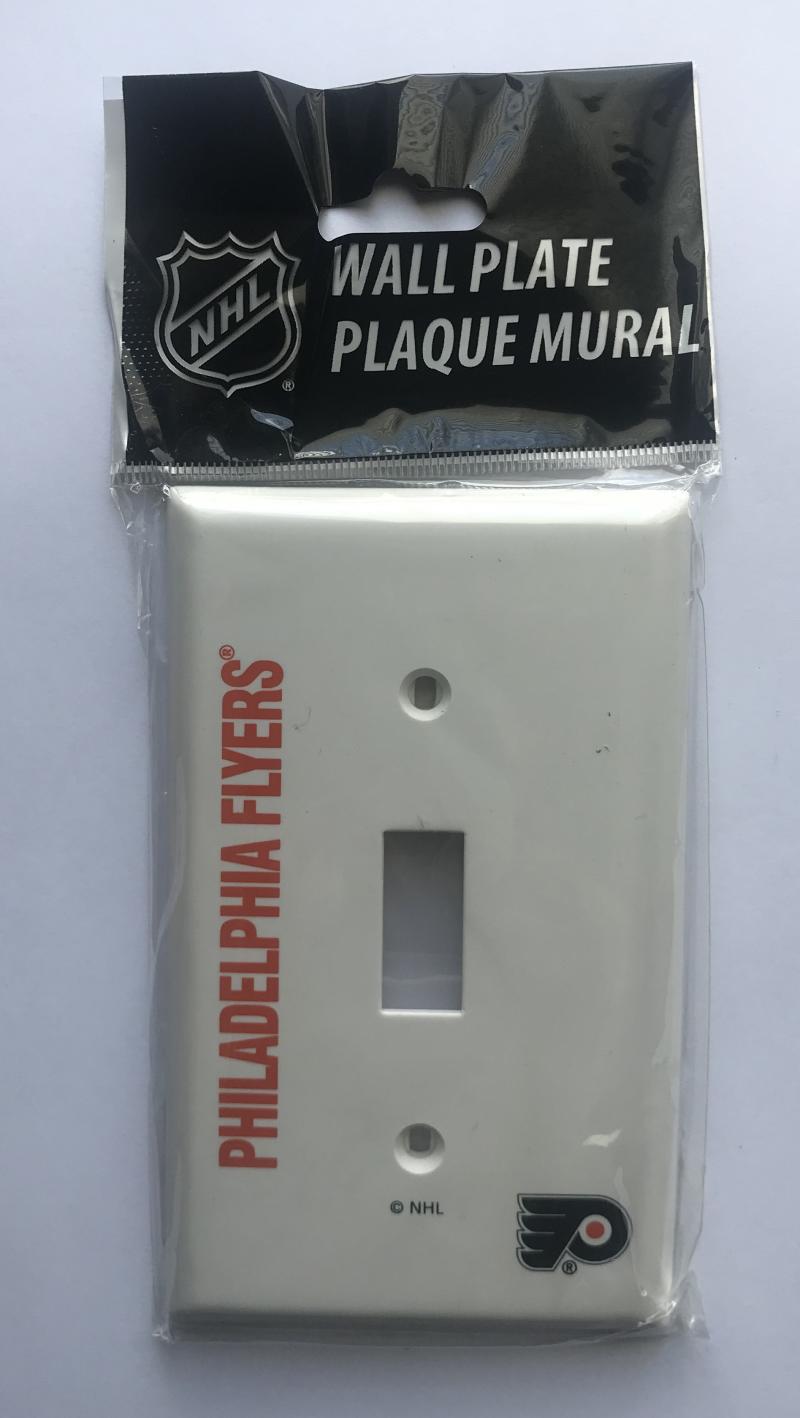 Philadelphia Flyers Single Switch Wall Plate Cover - Brand New with Screws Image 1