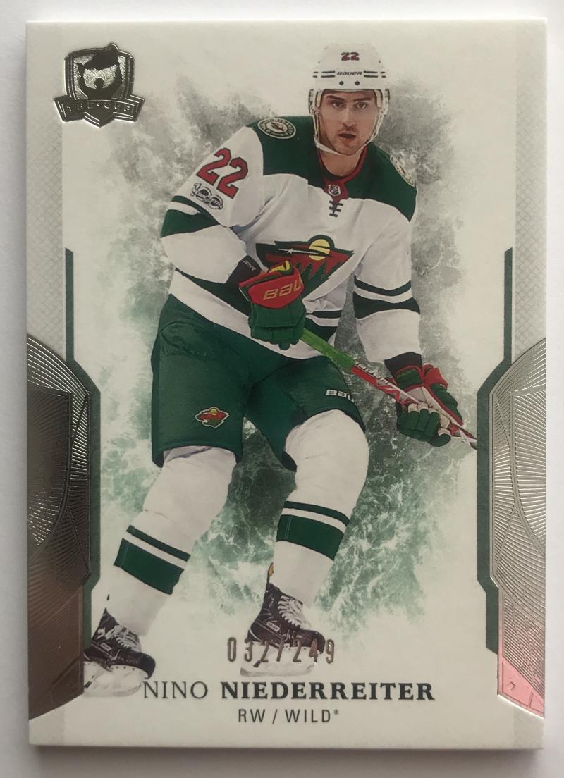 2017-18 The Cup #43 Nino Niederreiter 32/249 Base Card Wild 07457