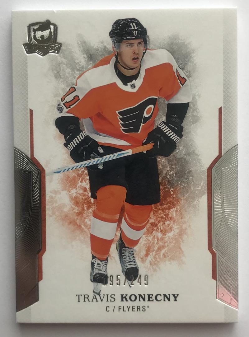 2017-18 The Cup #63 Travis Konecny 195/249 Base Card Wild 07458