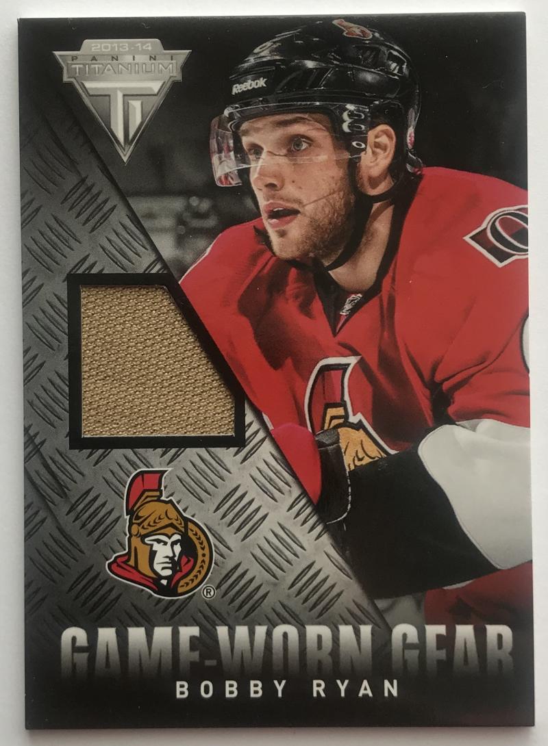 2013-14 Panini Titanium Game Worn Gear Ryan Miller Jersey 07468