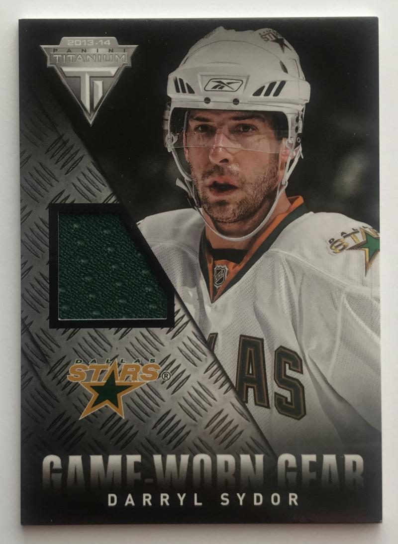 2013-14 Panini Titanium Game Worn Gear Darryl Sydor Jersey 07470 Image 1