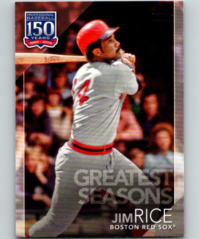 2019 Topps 150 Years of Professional Baseball #150-150 Jim Rice MINT 07503