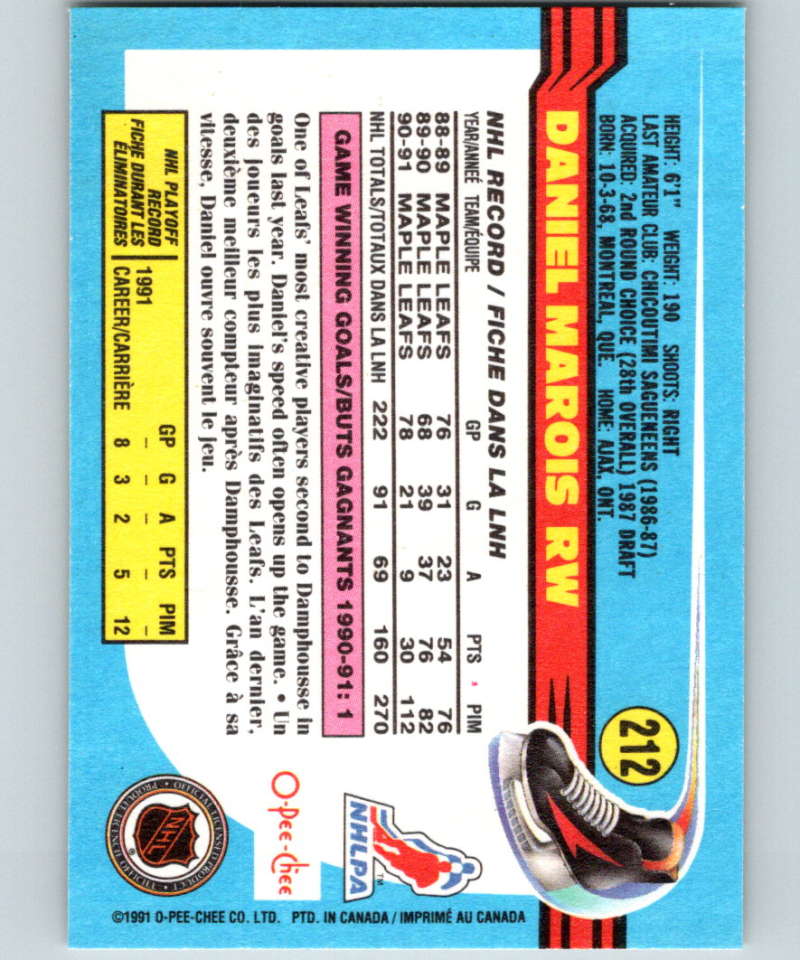 1991-92 O-Pee-Chee #213 Jiri Hrdina Mint Pittsburgh Penguins Image 2