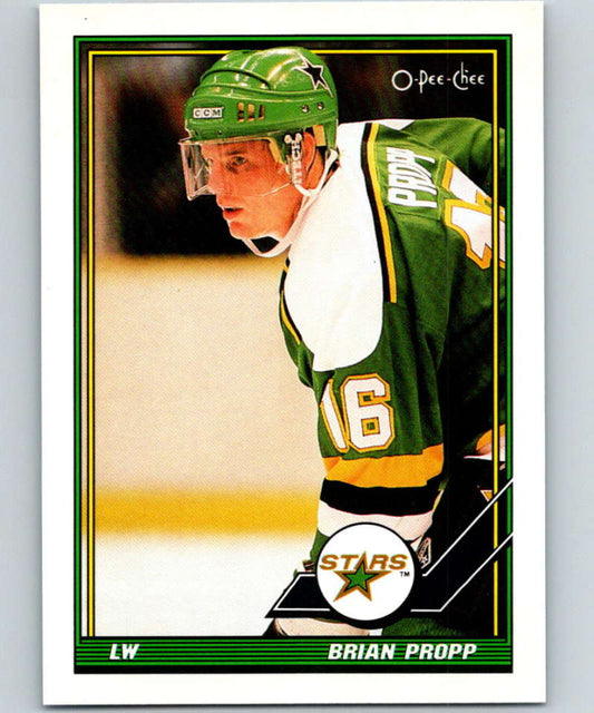 1991-92 O-Pee-Chee #227 Brian Propp Mint Minnesota North Stars  Image 1