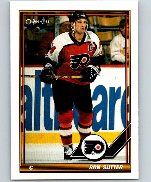 1991-92 O-Pee-Chee #232 Ron Sutter Mint Philadelphia Flyers  Image 1