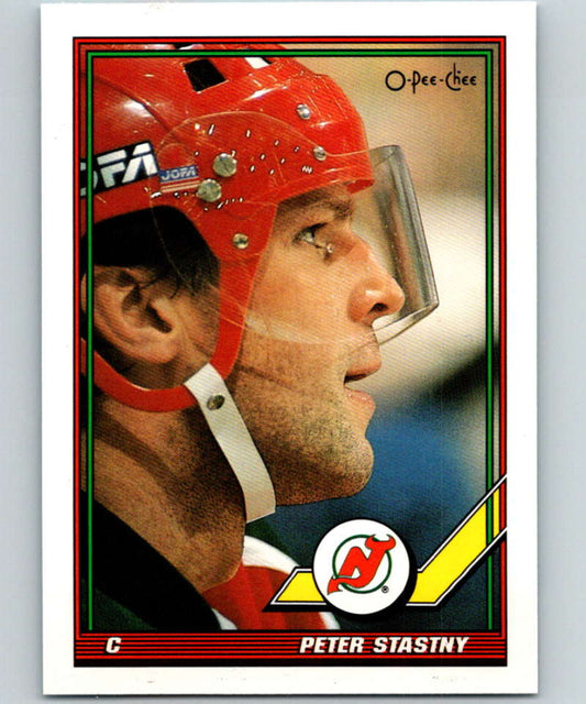 1991-92 O-Pee-Chee #275 Peter Stastny UER Mint New Jersey Devils  Image 1
