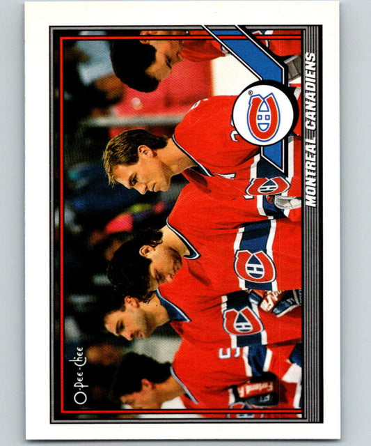 1991-92 O-Pee-Chee #298 Stephane Richer/Shayne Corson Mint Montreal Canadiens  Image 1