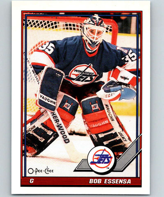 1991-92 O-Pee-Chee #307 Bob Essensa Mint Winnipeg Jets