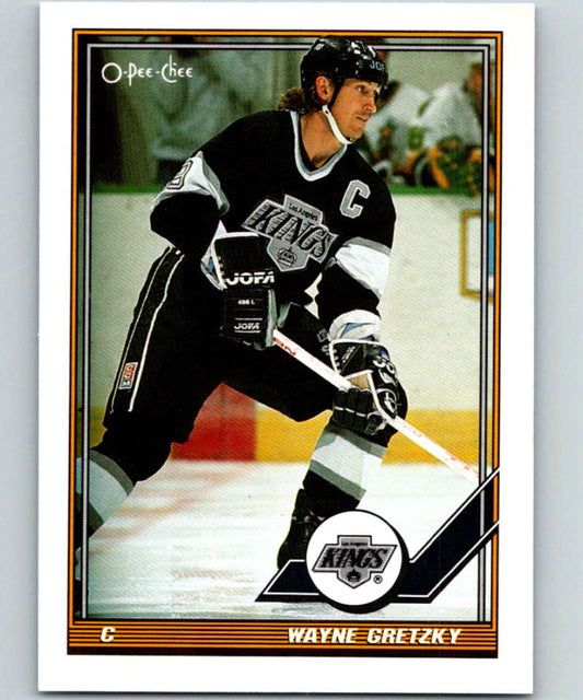 1991-92 O-Pee-Chee #321 Wayne Gretzky Mint Los Angeles Kings