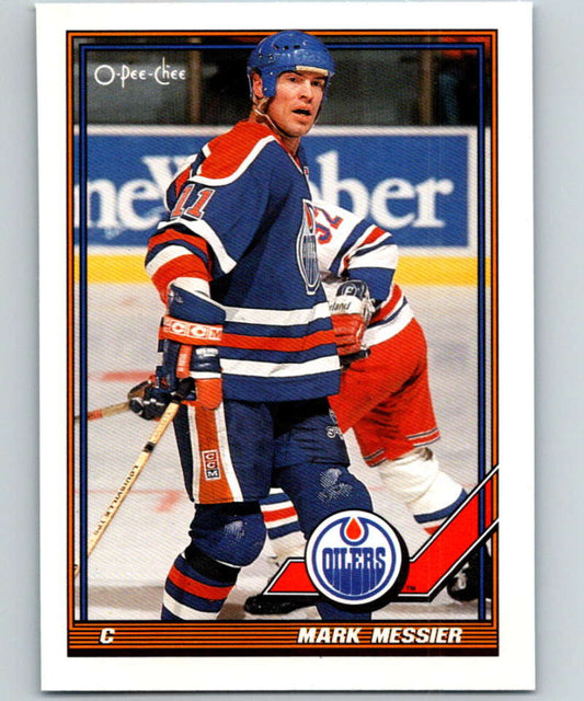 1991-92 O-Pee-Chee #346 Mark Messier Mint Edmonton Oilers