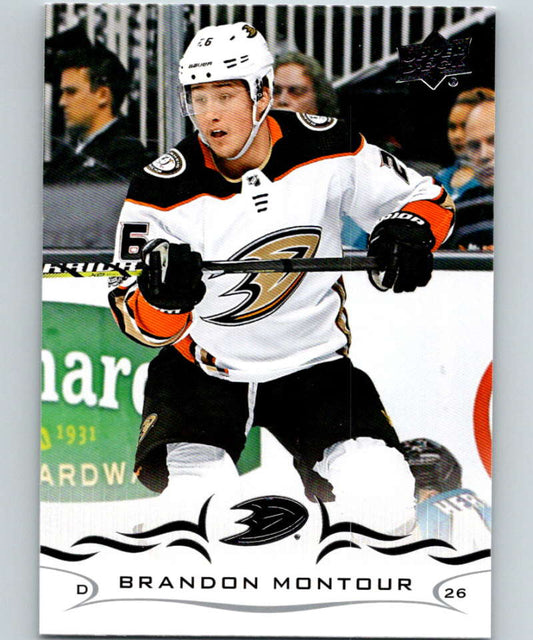 2018-19 Upper Deck #5 Brandon Montour Mint Anaheim Ducks  Image 1