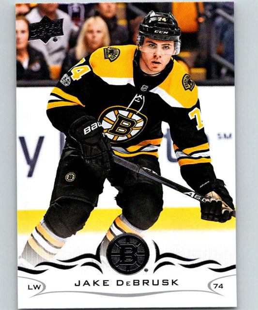 2018-19 Upper Deck #15 Jake DeBrusk Mint Boston Bruins