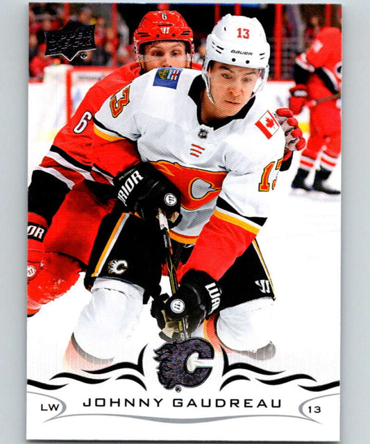2018-19 Upper Deck #31 Johnny Gaudreau Mint Calgary Flames