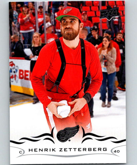 2018-19 Upper Deck #64 Henrik Zetterberg Mint Detroit Red Wings  Image 1