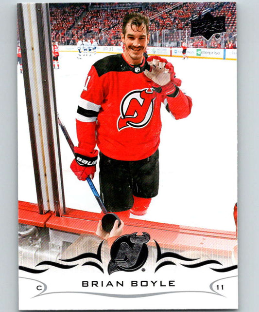 2018-19 Upper Deck #108 Brian Boyle Mint New Jersey Devils  Image 1