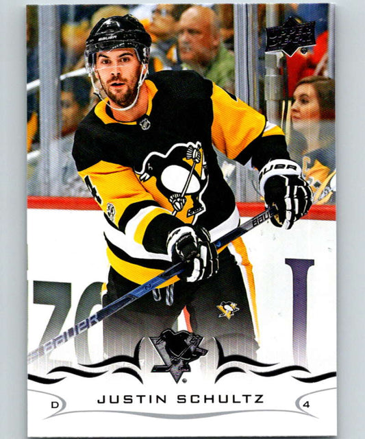 2018-19 Upper Deck #143 Justin Schultz Mint Pittsburgh Penguins