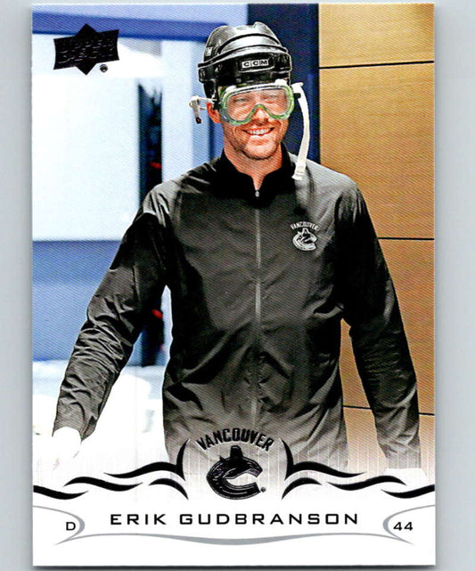 2018-19 Upper Deck #174 Erik Gudbranson Mint Vancouver Canucks