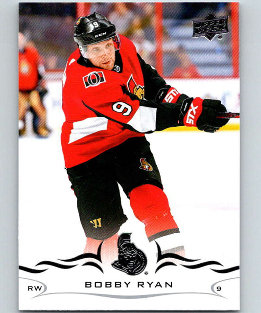 2018-19 Upper Deck #381 Bobby Ryan Mint Ottawa Senators  Image 1