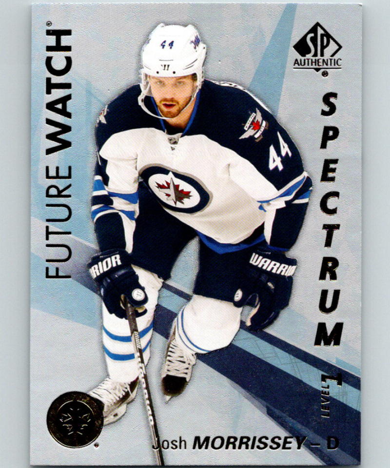 2016-17 Upper Deck SP Authentic Spectrum FX Josh Morrissey Rookie 05282 Image 1