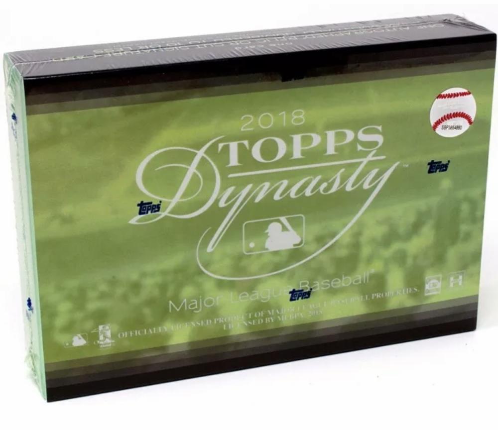 2018 Topps Dynasty Baseball Hobby Box - Encapsulated Autographed Inside