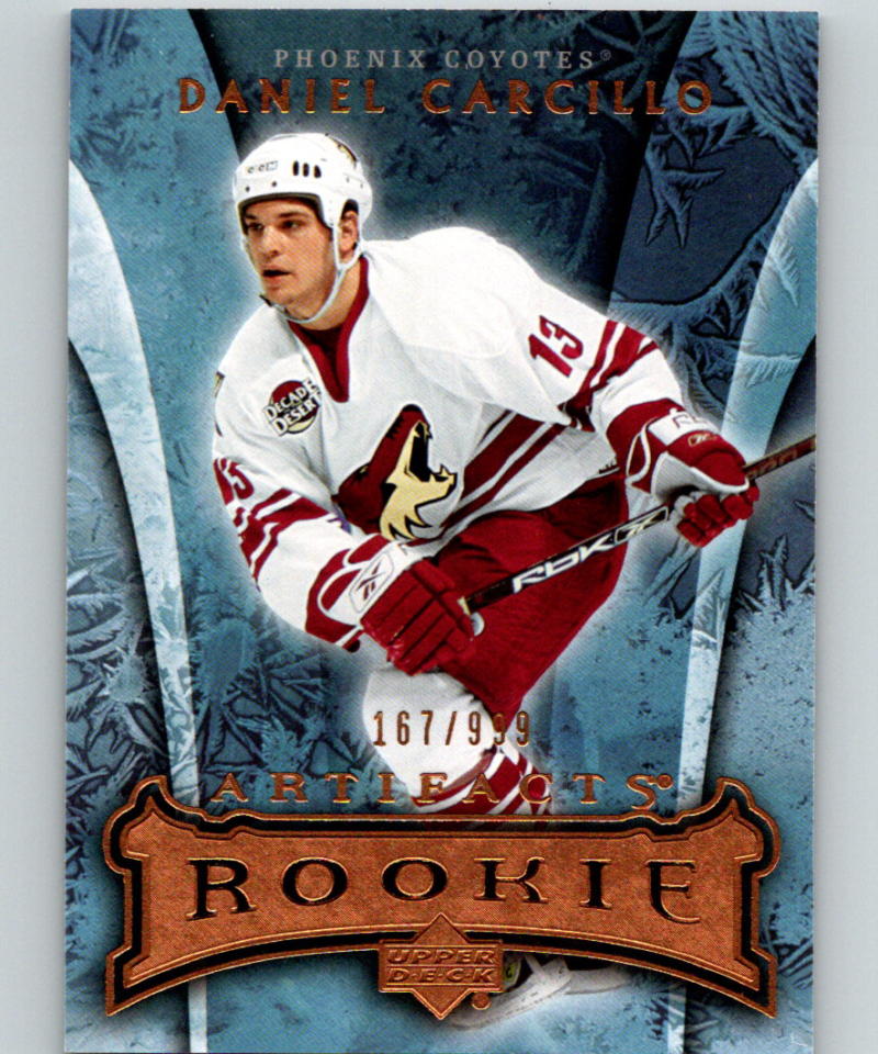 2007-08 Upper Deck Artifacts #158 Daniel Carcillo MINT RC Rookie 167/999 07580