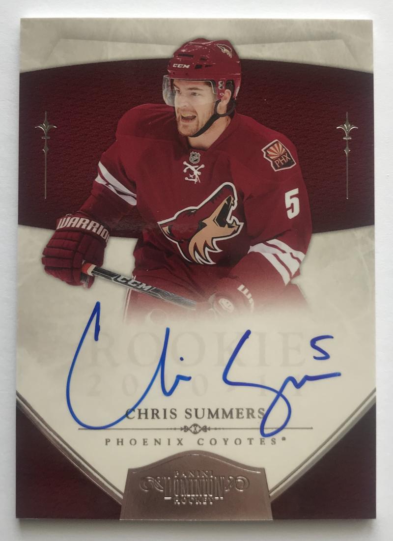 2010-11 Panini Dominion Rookie Signatures Chris Summers Auto 162/199 07596